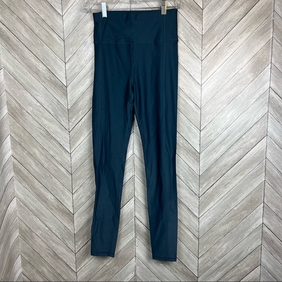 Sweaty Betty High Shine rise waist full Length leggings Teal Blue new S small - Picture 2 of 10